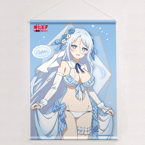 描き下ろしB2タペストリー(ウエディング水着)