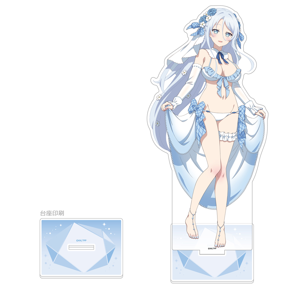 描き下ろし特大アクリルスタンド(ウエディング水着)